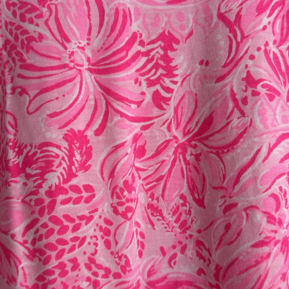 Lilly Pulitzer Pink Twirl Dress size Medium (6/7) - Picture 2 of 3